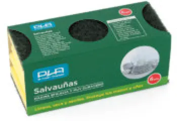 ESTROPAJO PLA FIBRA VERDE CON PACK DE 4 UDS