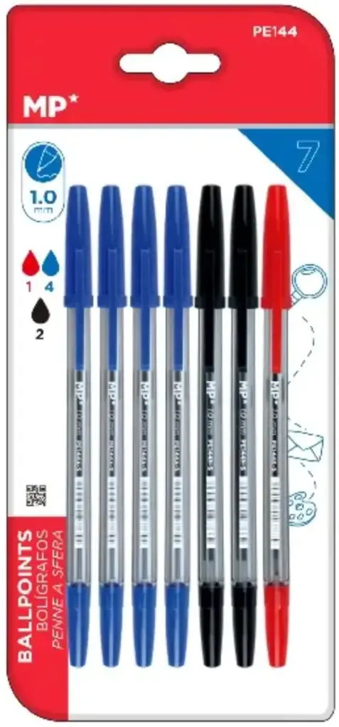 MP BOLÍGRAFOS PUNTA 1.0 mm