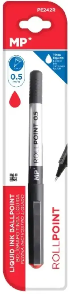 MP BOLÍGRAFO G5 TINTA LÍQUIDA PUNTA BALL ROJO