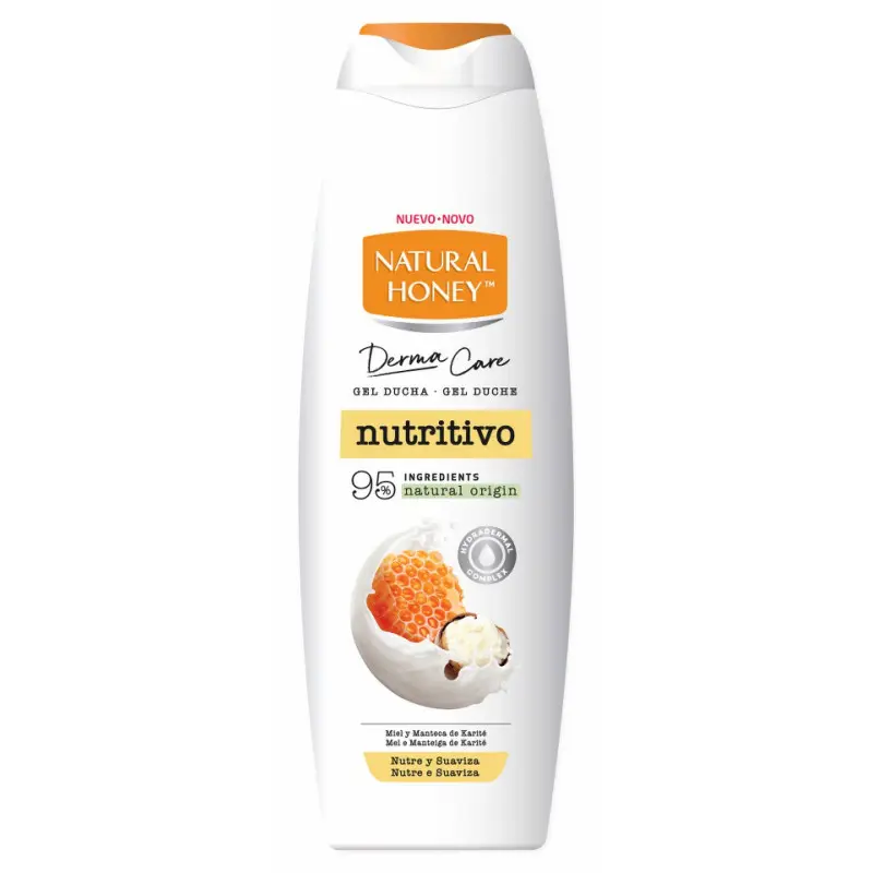 NATURAL HONEY GEL 650 ML DERMA CARE NUTRITIVO MIEL Y MANTECA DE KARITE