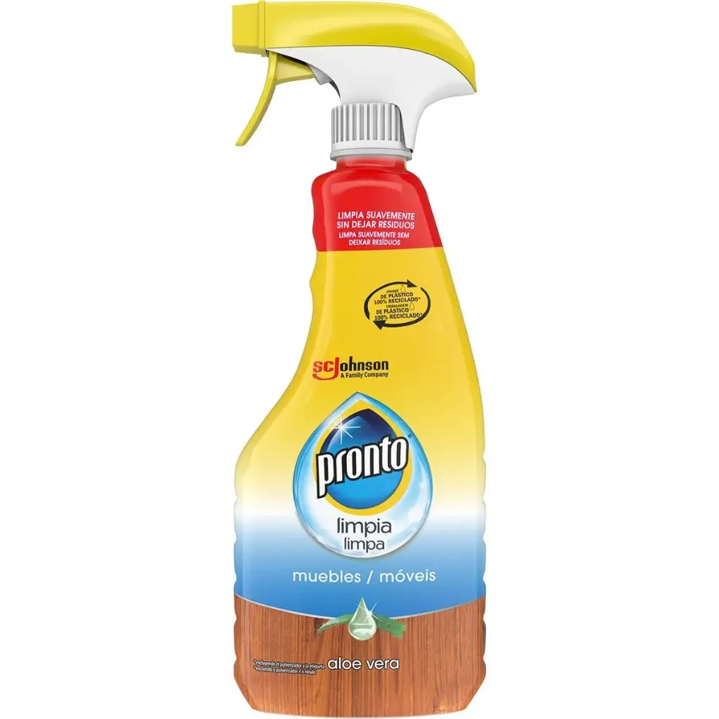 PRONTO MUEBLES LIMPIA Y PROTEGE ALOE PISTOLA 500 ML