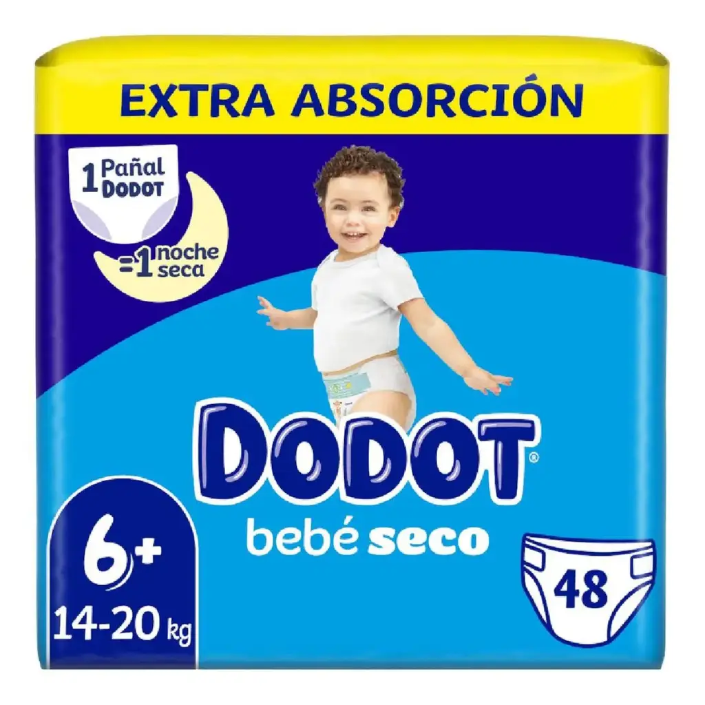 DODOT AZUL T-6 48 UDS. 14-19 KG