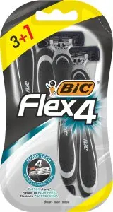 BIC MAQUINILLA DE AFEITAR DESECHABLE 4H FLEX4 (3+1)