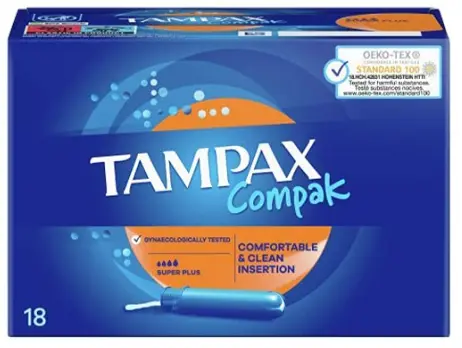 TAMPAX COMPAK 18UDS SUPER PLUS