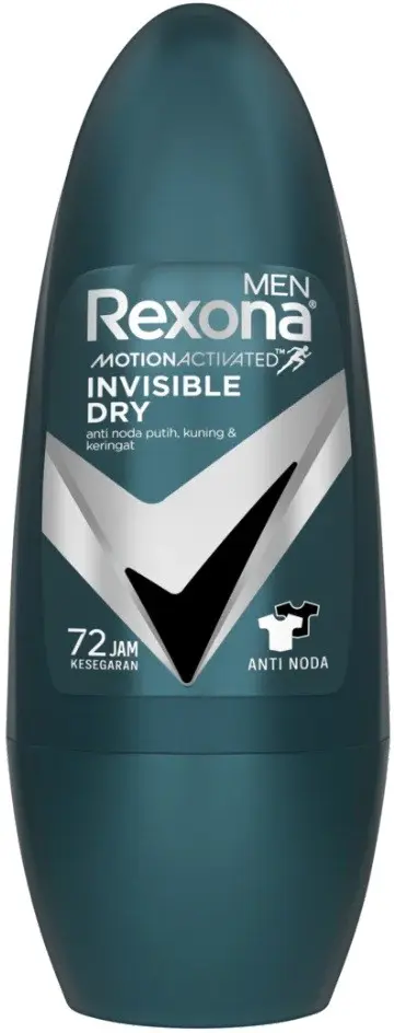 REXONA DESOD.ROLL-ON MEN 45MLINVISIBLE DRY