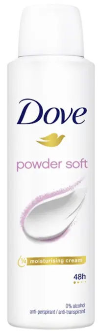 DOVE DEO SPRAY 150ML POWDER SOFT