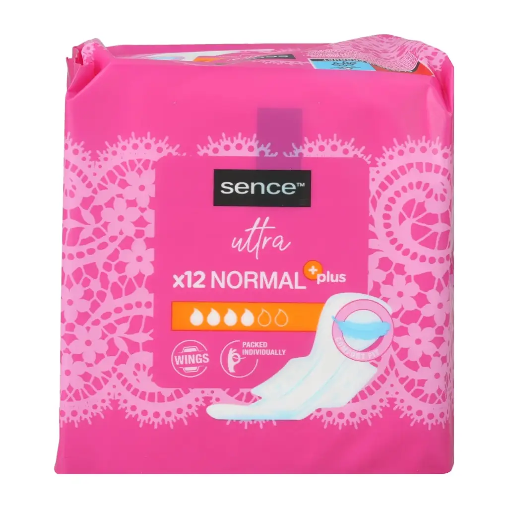 SENCE COMPRESAS HIGIÉNICAS 12UDS NORMAL PLUS