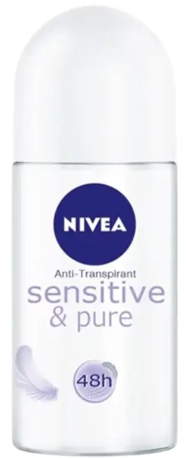 NIVEA ROLL ON 50ML 72H PURE & SENSITIVE SIN ALCOHOL