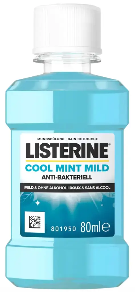 LISTERINE COLUTORIO 80ML COOLMINT SIN ALCOHOL