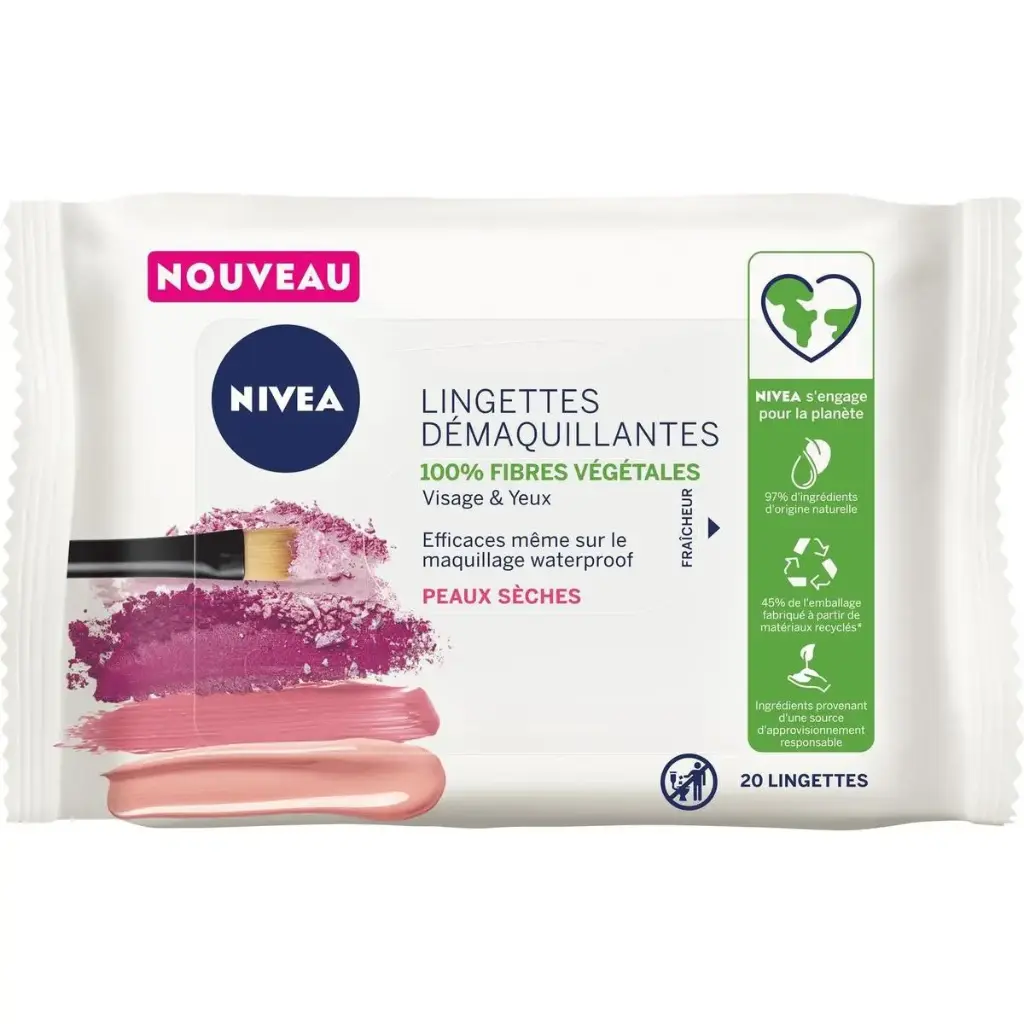 NIVEA TOALLIT DESMA 20 UN SEC/S