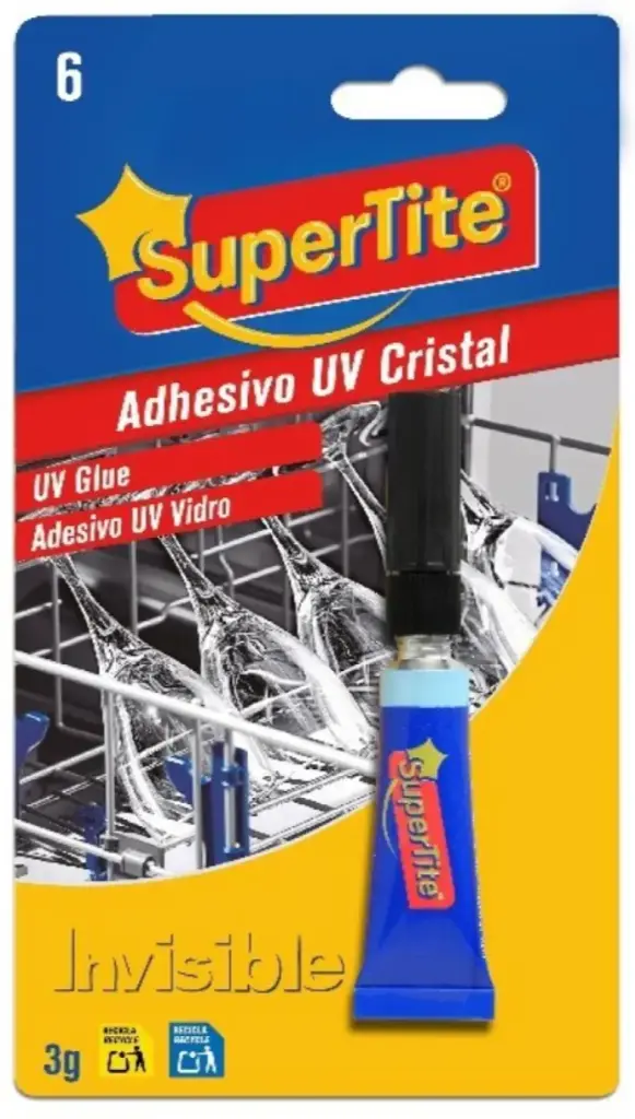 SUPER TITE ADHESIVO UV CRISTAL BLISTER 3G
