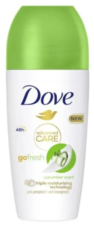 DOVE DEO ROLL ON 50ML ADV.CARE PEPINO