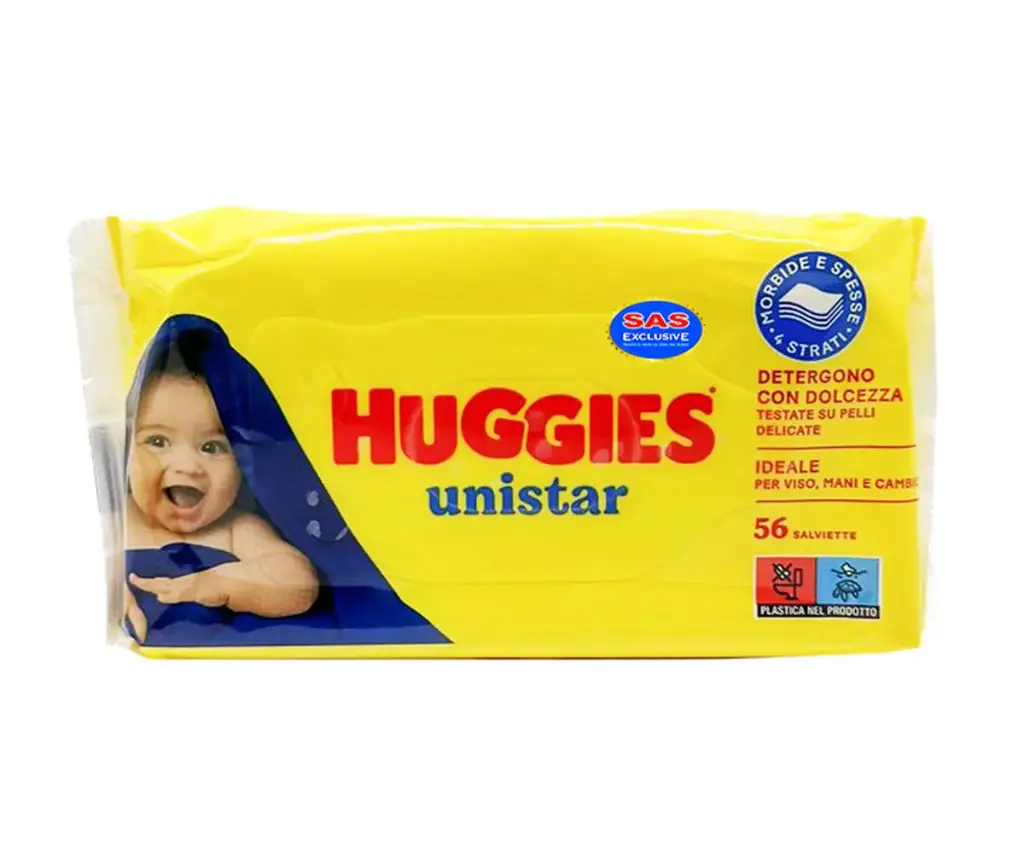HUGGIES TOALLITAS 56UDS BABY UNISTAR