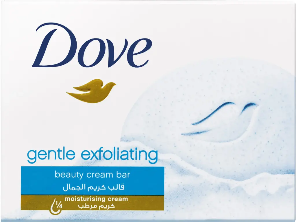 DOVE JABON PASTILLA 90G. EXFOLIATING