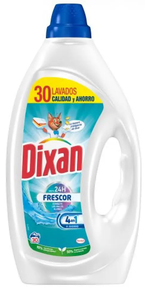 DIXAN GEL DETERG.(30D) 1,350L.FRESCOR