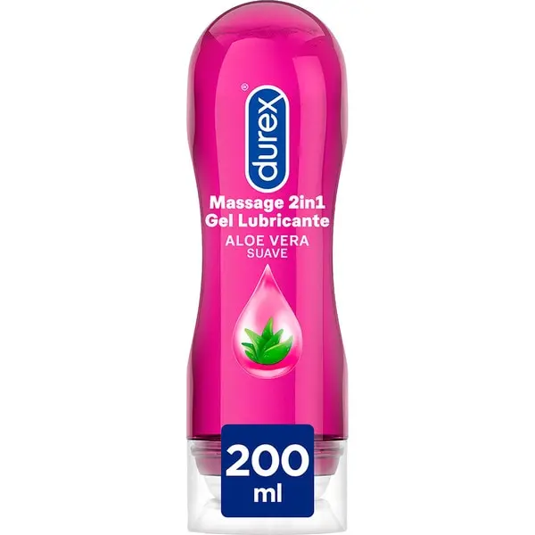 Durex PLAY MASSAGE ALOE VERA massage and lubricant gel 200 ml 
