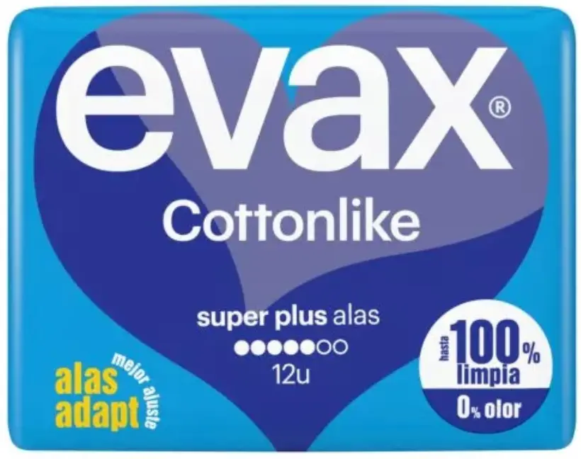 EVAX COTTONLIKE ULTRA ALAS SUPER PLUS 12U