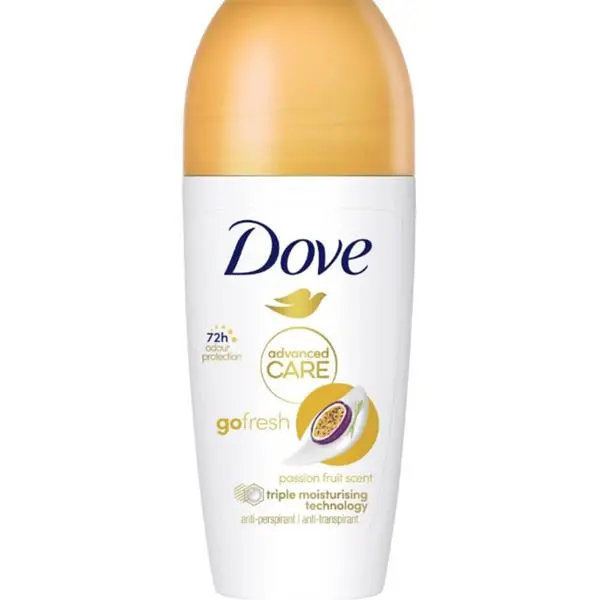 DOVE DEO ROLL ON 50ML ADV.CARE PASSION FRUIT