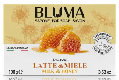 BLUMA JABÓN 100GR LECHE Y MIEL