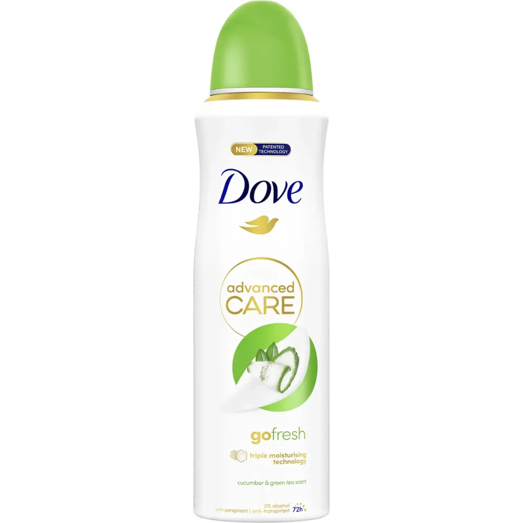 DOVE DESOD. SPRAY 200ML PEPINO ADVANCED CARE 72H