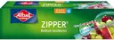 ALBAL ZIPPER BOLSAS MULTIUSO CIERRE CREMALLERA MEDIANAS 20X15 CM (12 U.)