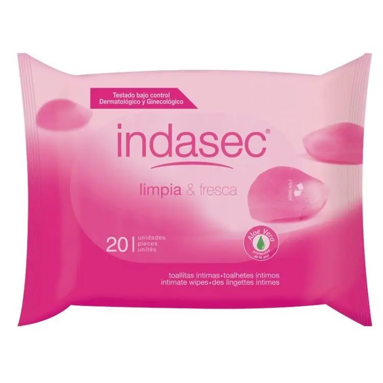 INDASEC DISCRET TOALL INTIMAS 20