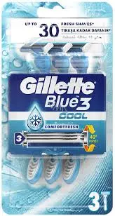 GILLETTE MAQ BLUE 3 MAQUINILLA DE AFEITAR 3UD COOL 