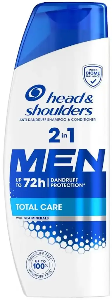 H&S champú 330 ml. Anticaspa 2 en 1 men.