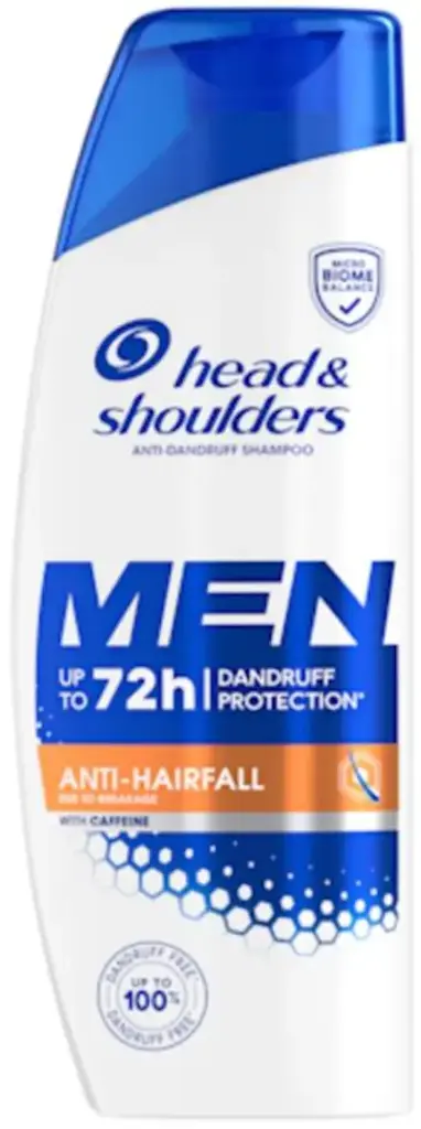 H&S champú 330 ml. Anticaspa hombre con cafeína.