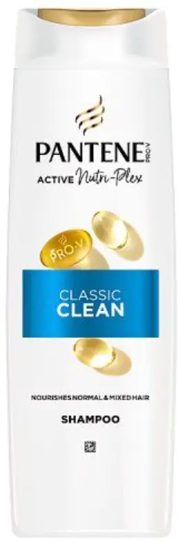 Pantene champú 325 ml. Classic clean.