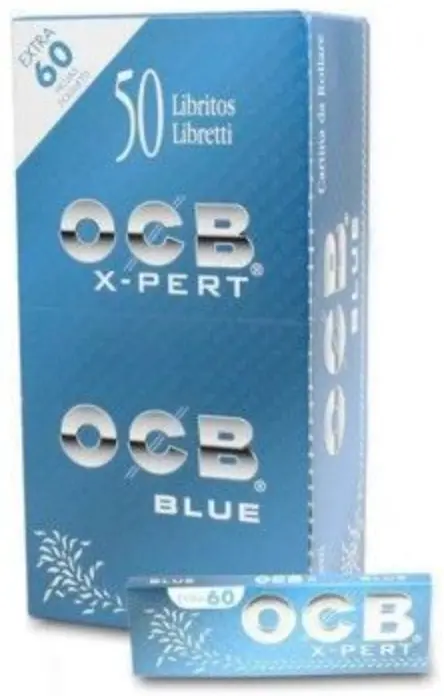 OCB PAPEL BLUE X-PERT 70 MM 50 UDS