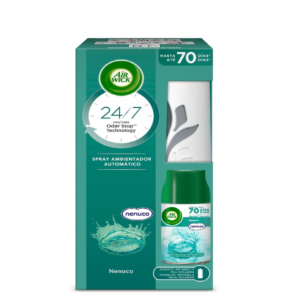 AIR WICK AMB.FRESH MATIC APAR+REC.NENUCO 40%DTO (NUEVO)     