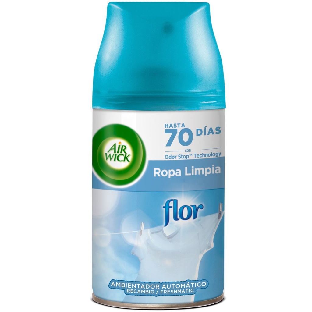 AIR WICK AMB.FRESH MATIC RECAMBIO FLOR ROPA LIMPIA