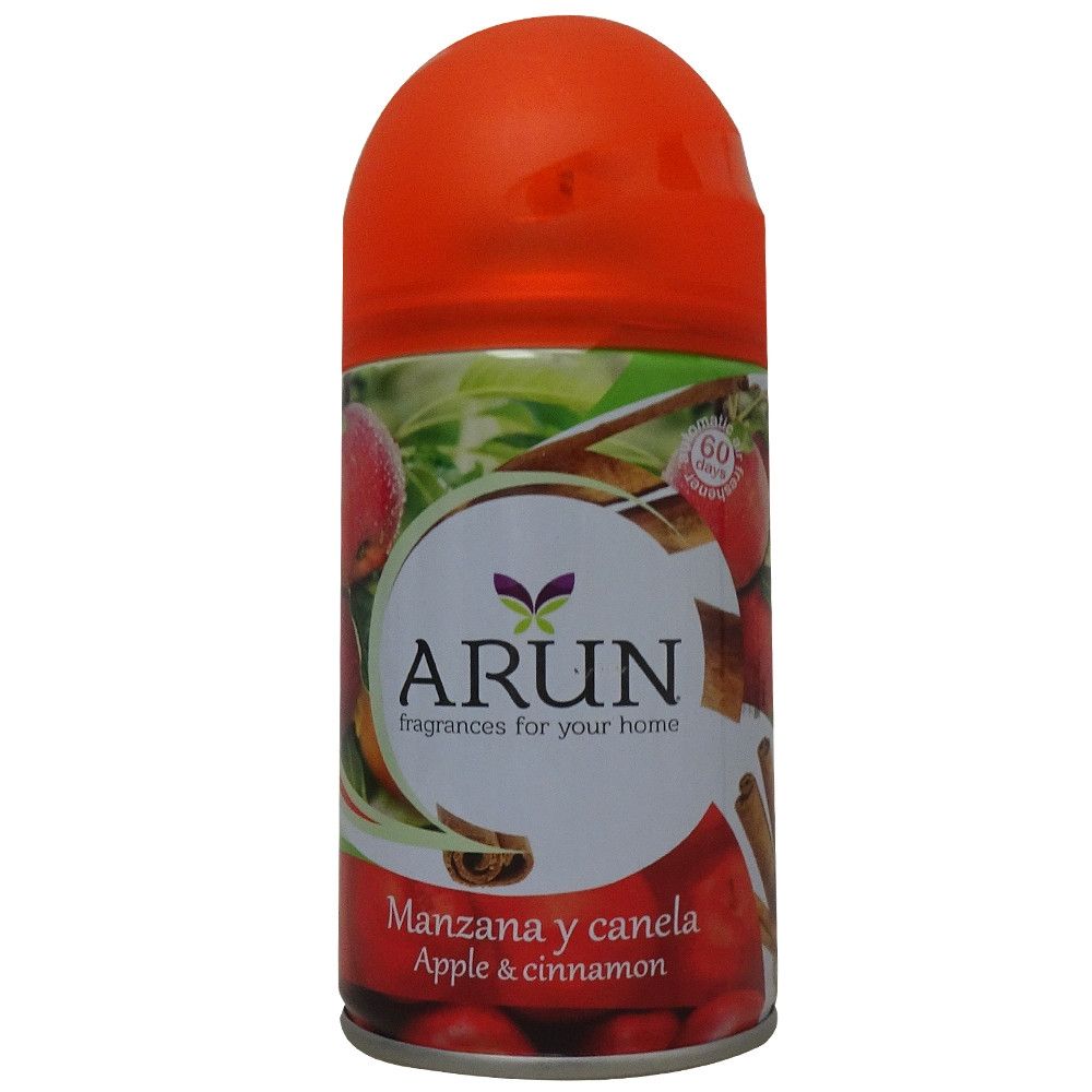 ARUN AMBIENTADOR SPRAY 250ML.MANZANA Y CANELA