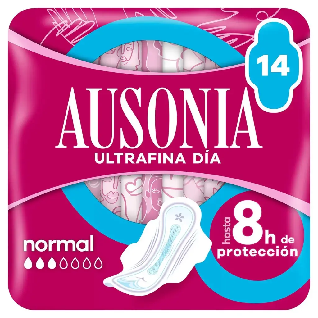AUSONIA AIR DRY COMPRESAS ALAS 14UD. NORMAL