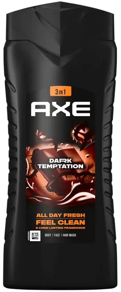 AXE GEL 400ML.DARK TEMPTATION 12H.REFRESHING FRAGANCE
