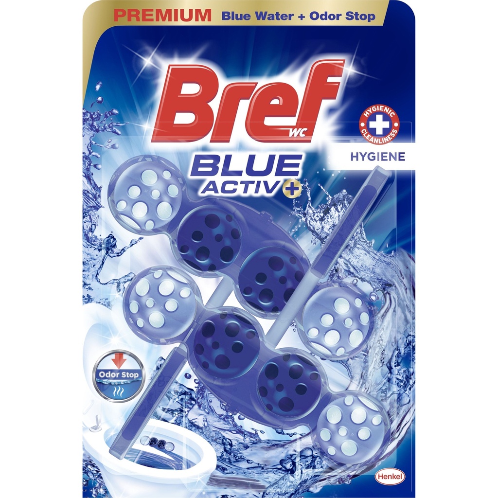 BREF WC BLUE ACTIV APARATO (BOLAS) DUPLO HYGIENE            