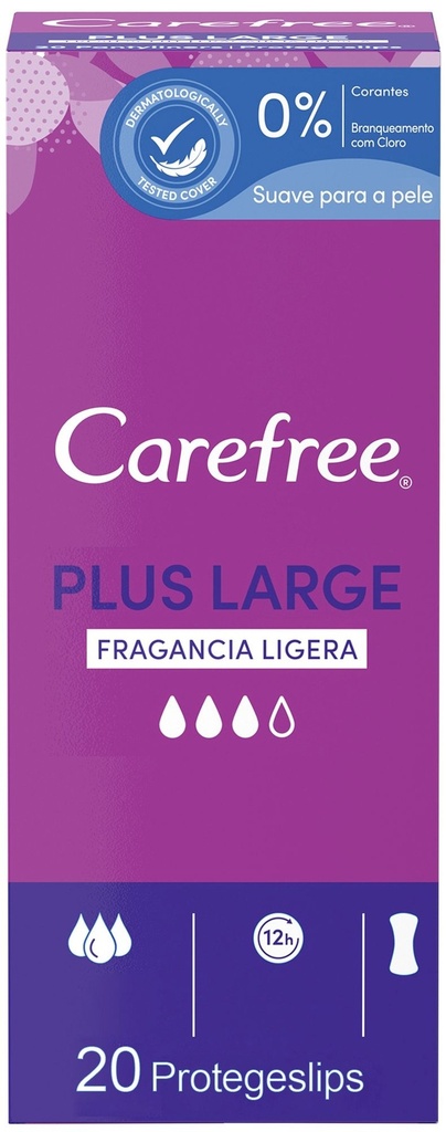 CAREFREE PROTEGE SLIP MAXI 20UD.LARGO 