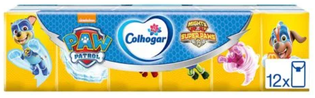 COLHOGAR PAÑUELOS PATRULLA CANINA 12PAQX8U.(5CAPAS)         