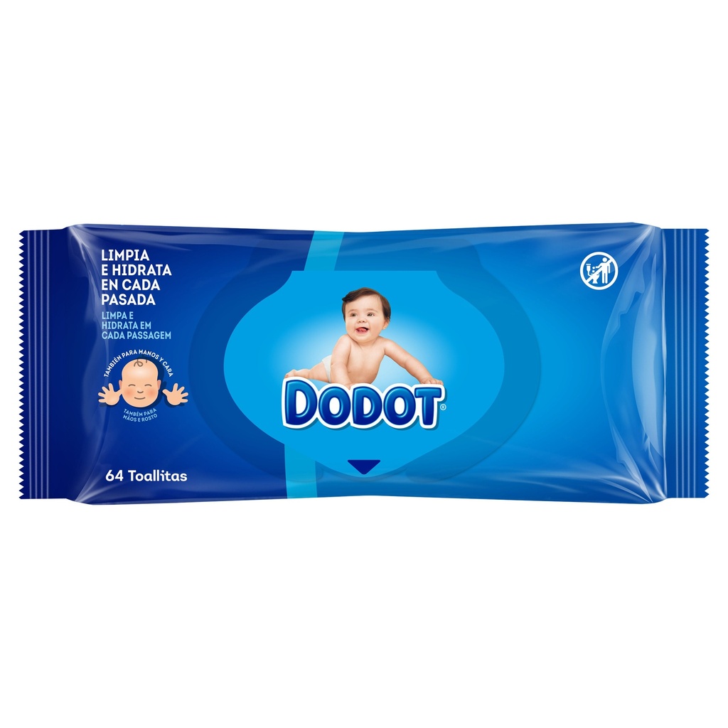 DODOT TOALL.DERMO ACTIVE 64UD.RECAMBIO R-25                 