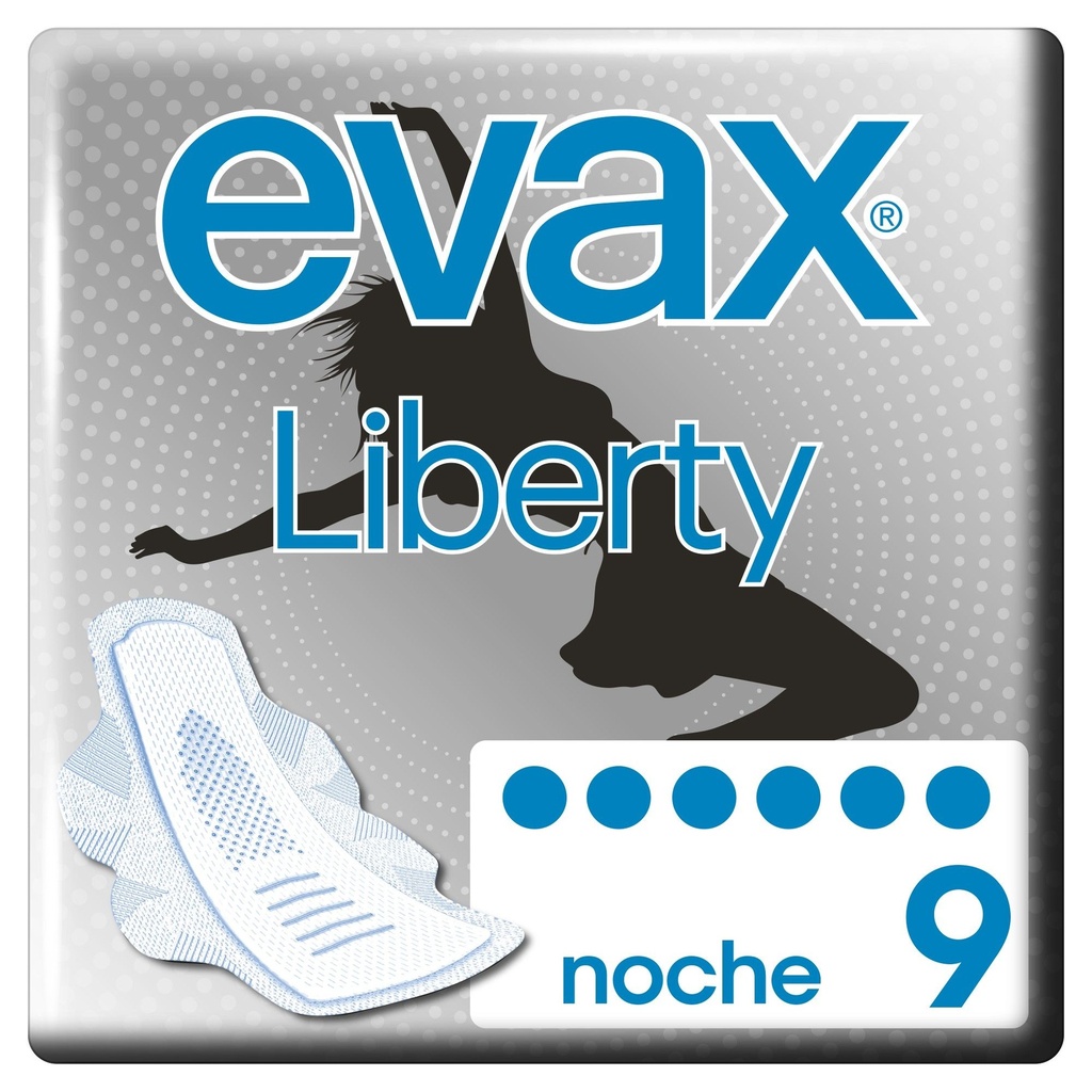 EVAX LIBERTY COMPRESAS ALAS NOCHE 9 UD.                     