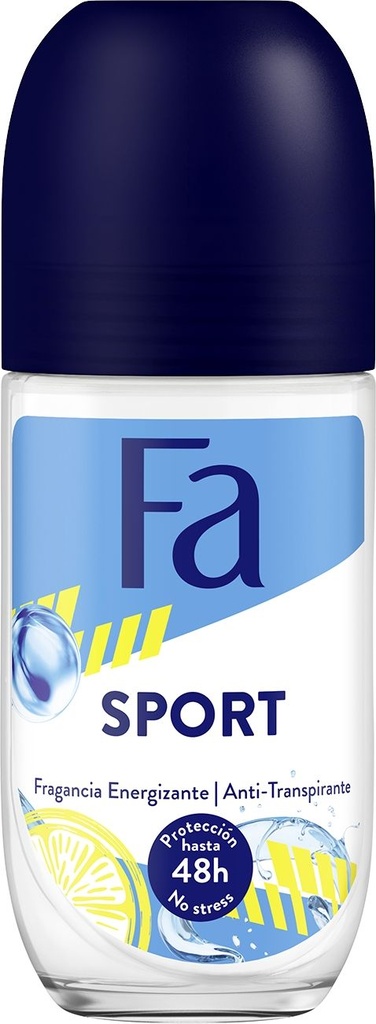 FA DESOD.ROLL-ON 50 ML. SPORT(CRISTAL)