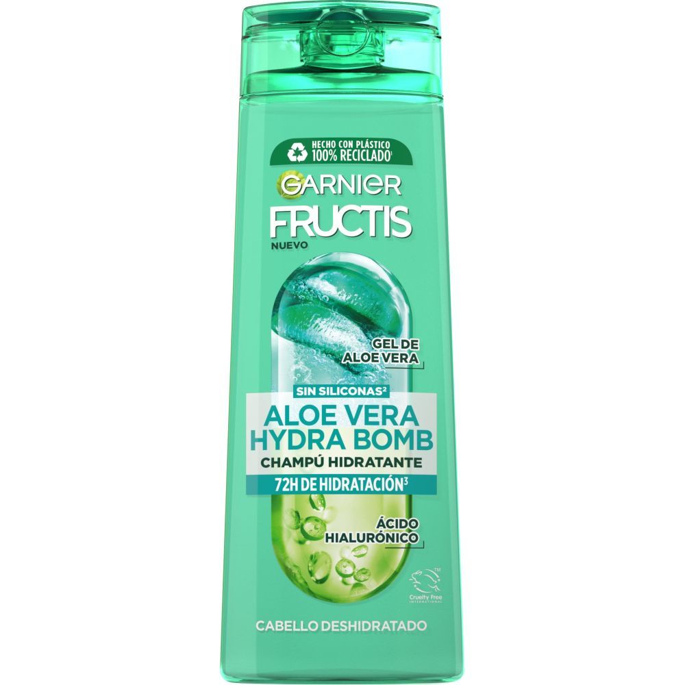FRUCTIS CHAMPU 380ML. HYDRA BOMB ALOE