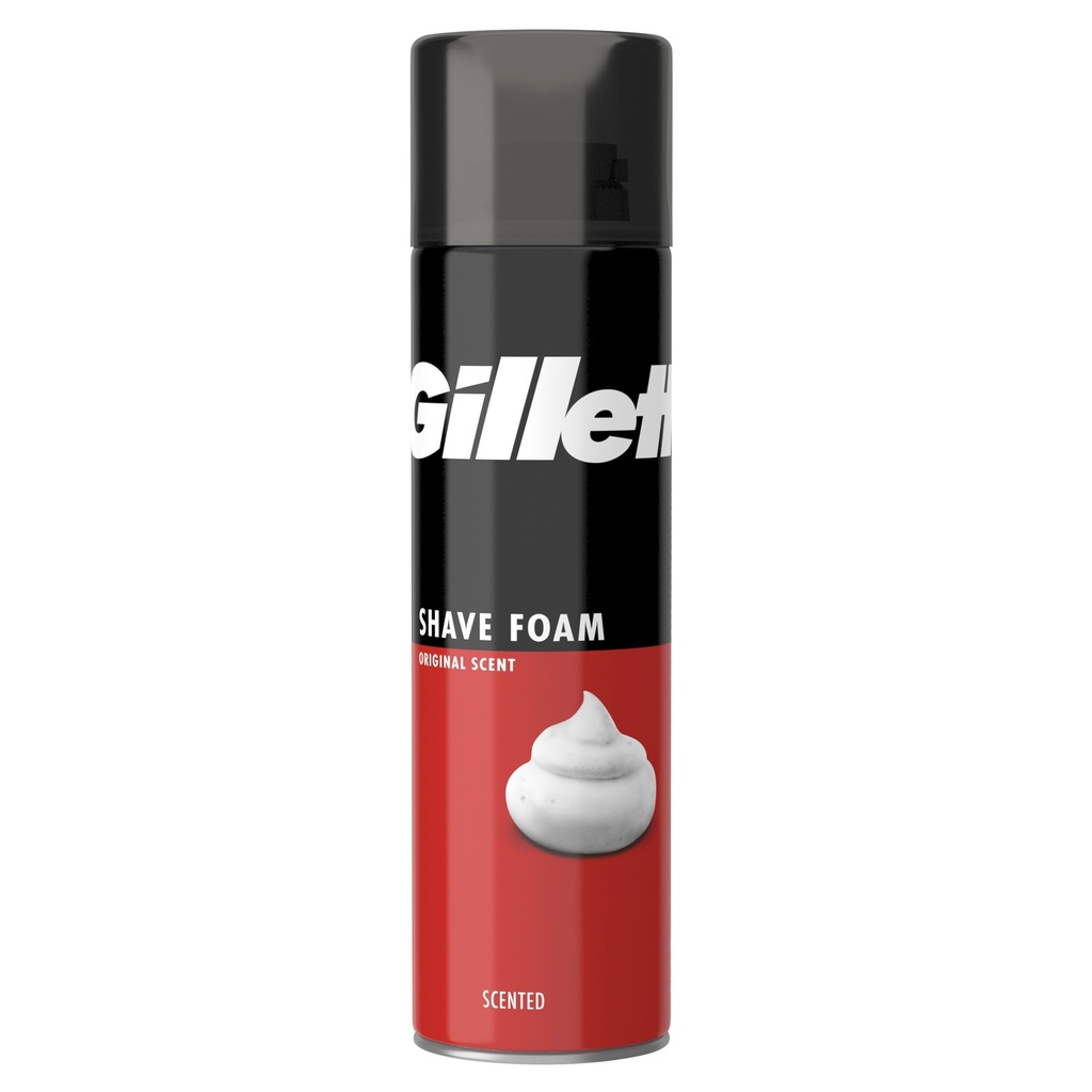 GILLETTE ESPUMA AFEITAR 200ML.CLASICA.                      