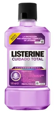LISTERINE ENJUAGUE 500ML TOTAL CARE MENTA (NUEVO)           