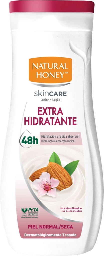 NATURAL HONEY LOCION 330 ML EXTRA HIDRATANTE P. NORMAL Y SECA (NUE