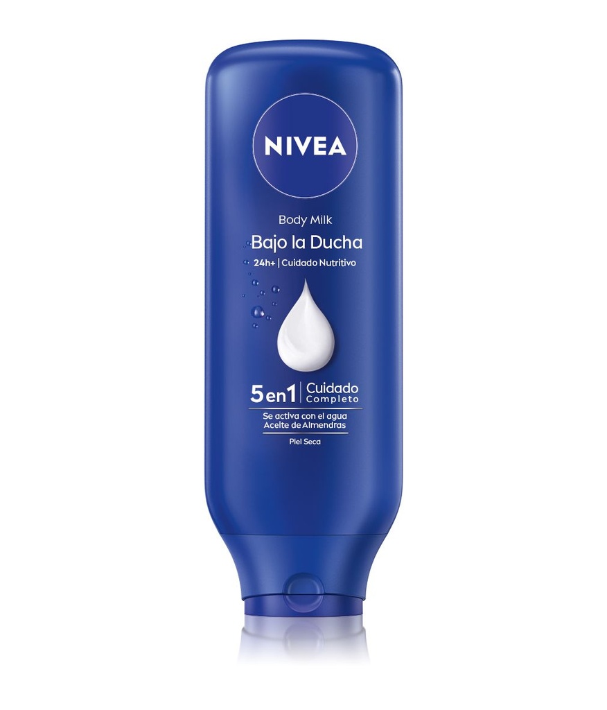 NIVEA BODY MILK 400ML. BAJO LA DUCHA P.SECA