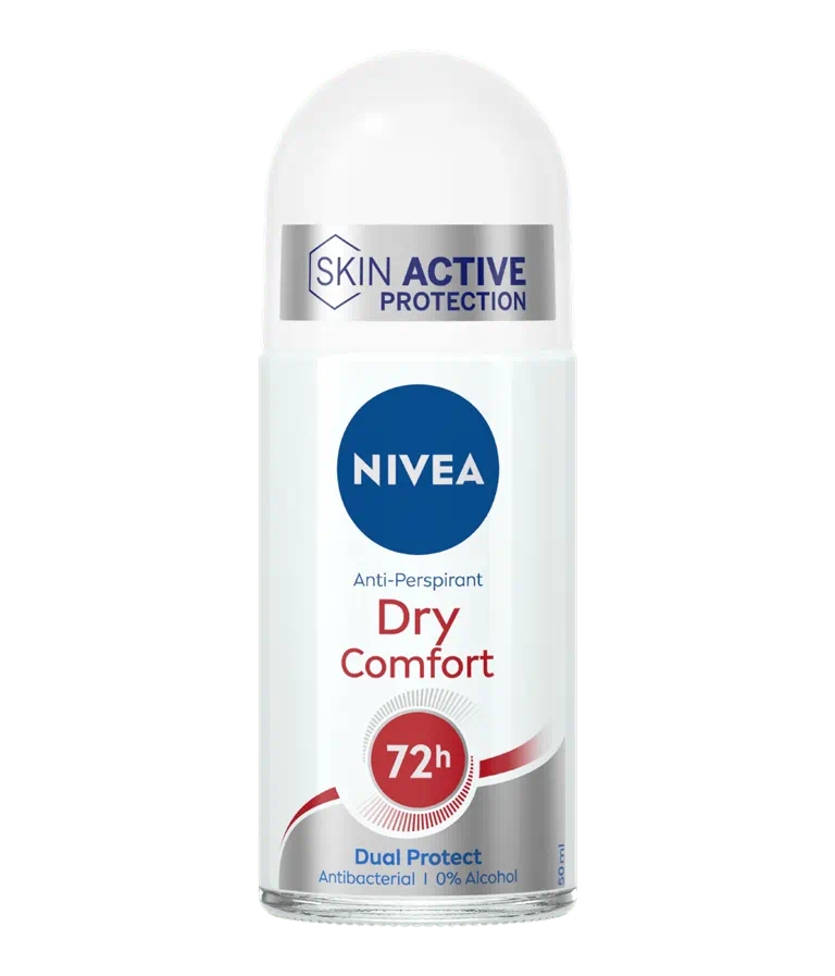 NIVEA DESOD ROLL-ON 50ML.WOMAN BLANCO DRY COMFORT..         