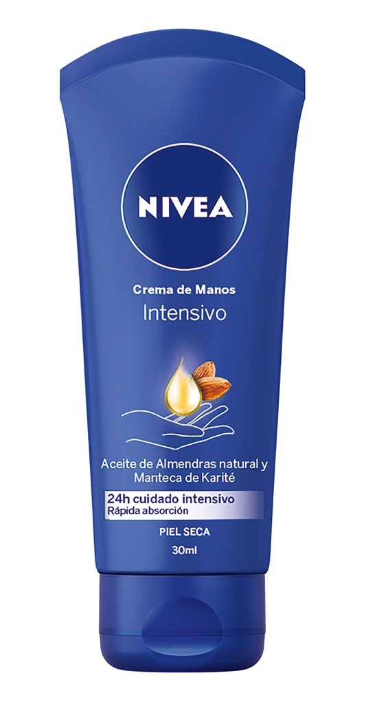 NIVEA MINI HAND CR.MANOS INTENSIVO 30 ML. ACEITE ALM.P.SECA 