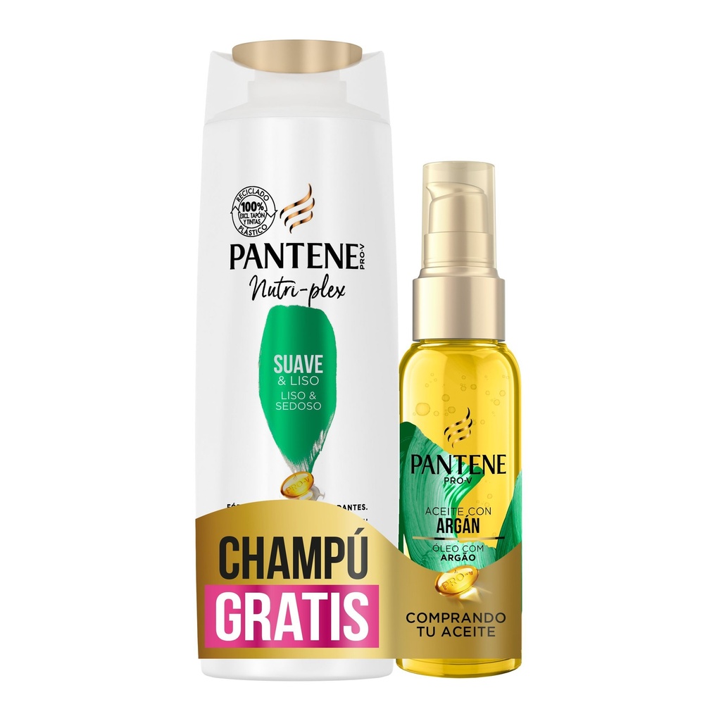 PANTENE CHAMPU+ACEITE PROTECTOR DE KERATINA 100ML.SU&LIS 225
